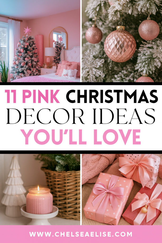 pink christmas