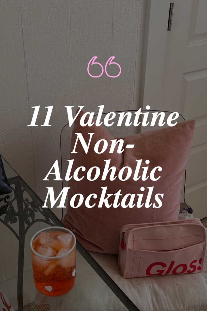 valentine mocktails