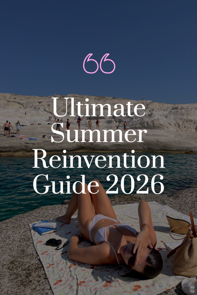 how to reinvent yourself