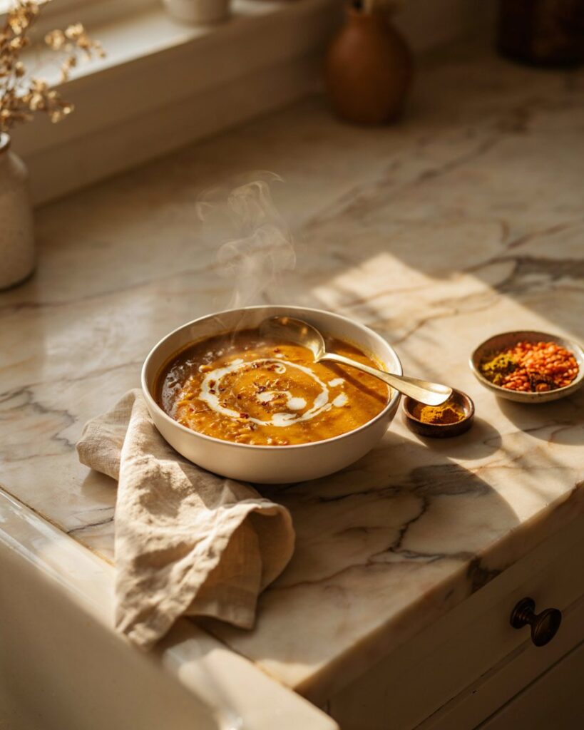 curried lentil soup